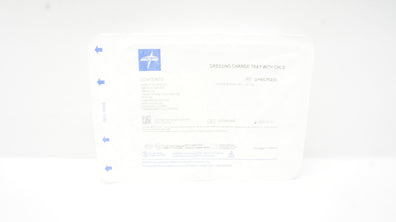 Medline DYND75230 Dressing Change Tray w/ Chlorascrub